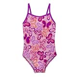 Girls' Xhilaration Beautiful Butterfly 1-pc. Swimsuit