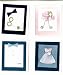 Pack of 4 Card Note lets, wedding 6