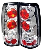 03-06 Chevy GMC Silverado Euro Taillights - Chrome 