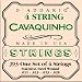 D'Addario Set Cavaquinho Stainless