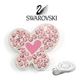 Elixir Golf Ball Marker Hat Clip, Butterfly, Swarovski Golf Ball Marker, BMP3