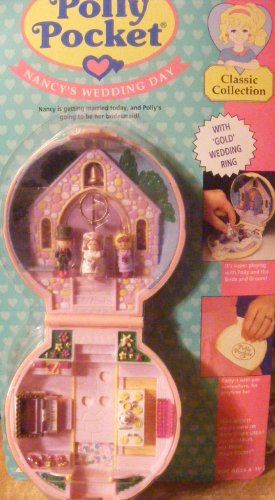 Vintage Polly Pocket Nancy's Wedding Day (1993) Retired