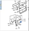 Volvo Truck Door Latch Cab Door LH 3080752