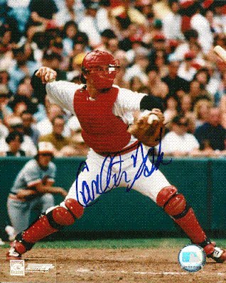 Autographed/Hand Signed Carlton Fisk Chicago White Sox 8x10 Photo