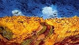 Wheatfield with Crows, c.1890 Art Poster Print by Vincent van Gogh, 37x21