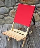 Blue Ridge Folding Chair in Red