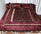 Bed Sheet Bedspread with Pillow Covers & Cushion Covers