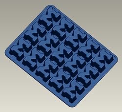 Michigan Silicone Ice Tray / Candy Mold (2 Pack)