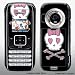 LG enV VX9900 Girly Skull Vinyl Skins Skin 98076