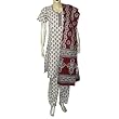 Indian Fashion Cotton Printed Salwar Kameez Size M (slk440)