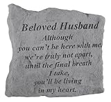 Kay Berry- Inc. 16220 Beloved Husband Although You Can-t Be Here - Memorial - 5.25 Inches x 5.25 Inches