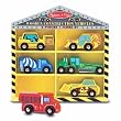 Melissa & Doug Deluxe Wooden Construction Vehicles Set
