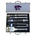 Kansas State Wildcats NCAA 8pc. BBQ Set w/Case