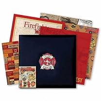 K Co. Scrapbook Kit - Firefighter (12")