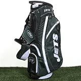 NFL New York Jets Green-White Fairway Stand Golf Bag
