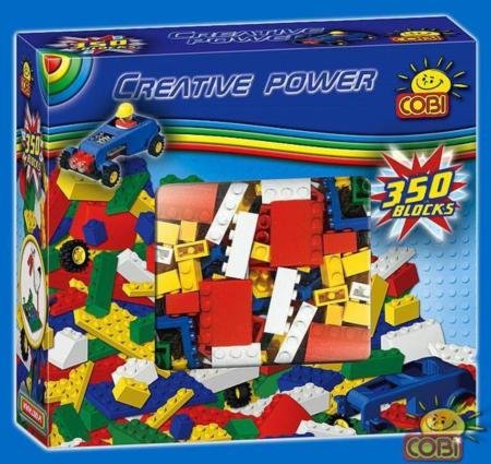 Best Price COBI Creative Power Freestyle Block Building Set, 350 Piece Set