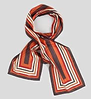 Pure Silk Lightweight Multi Stripe Scarf Pure Silk Lightweight Multi Stripe Scarf