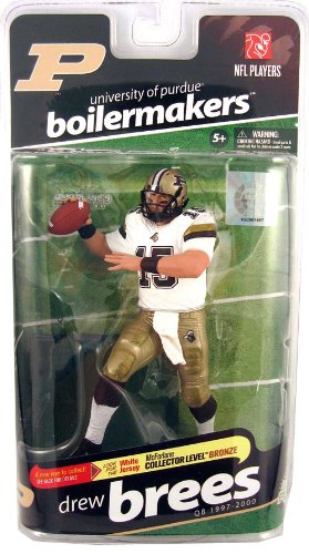 Drew Brees BRONZE LEVEL CHASE VARIANT Figure NCAA College Series 2 McFarlane