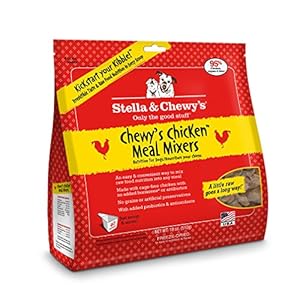 Stella & Chewy's 1 Pouch Freeze Dried Chicken Meal Mixers, 18 oz