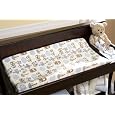 Kids Line Velour Changing Pad Cover, Mosaic Transport