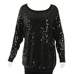 INC International Concepts Sequin Long Sleeve Shirt
