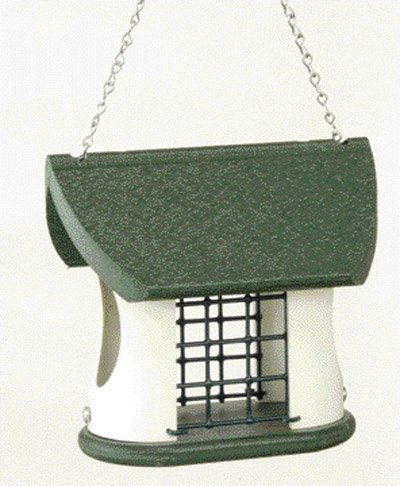 Recycled Suet Feeder Green
