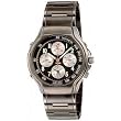 YEMA by Seiko of France Men's FLYGRAF Gun-Metal-Finish Alarm/Chronograph Watch. Model: YM061
