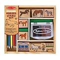 Melissa & Doug Horses Stamp Set