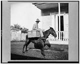 Photo Mail carrier, Puerto Rico 1890