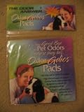 Pet Odor Remover - 8" x 8" Odor Adios Pads - Say Goodbye to Pet Odors Where They Lie - Reusable for up to 10 Washings