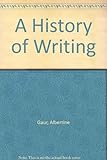 A history of writing