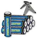 SANYO ENELOOP Equivalent Low Self Discharge LSD Battery 8-Pack ***Includes Mini Tripod*** Manufactured by Accessory Power
