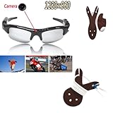 Boriyuan 1280x960 pixel Video Spy Sunglasses Dvr Mobile Eyewear Video Camera Camera Sunglasses with Remote Control, Voice and Video Recorder.Free one Winder!!