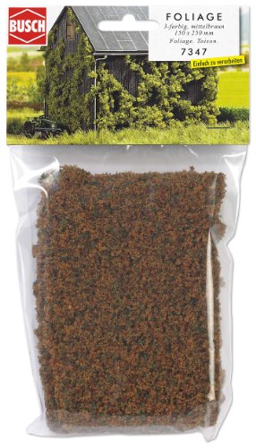 Busch 7347 - Foliage 3-farbig, mittelbraun Preisvergleich