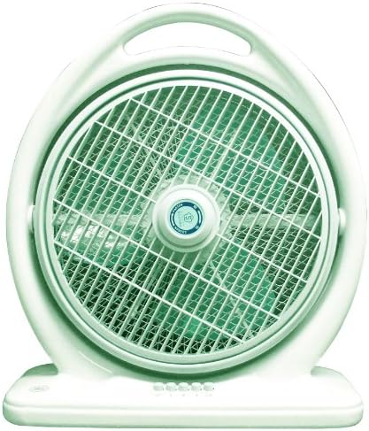 Portable sf 1413 Louver Rotation Green 3 Speed 14 inch Box Fan