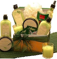 Serenity Spa Aromatherapy Gift Set  Bath and Body Gift Basket