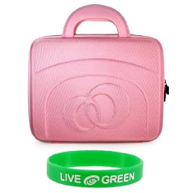 Toshiba Portege A605-P210 12.1-Inch Airport Checkpoint-Friendly EVA Cube Carrying Case - Pink