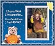If You Think I'm Spookie You Should See My Uncle Halloween Picture Frame Gif