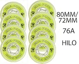 HYPER Inline Wheels TRINITY TRI-POUR 72/80mm HILO ROLLER HOCKEY INDOOR