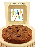Send It Sweetly 1/2 Pound Jumbo Double Chocolate Fudge Cookie Thank You