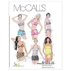 McCall's Patterns M3566 Misses' Two-Piece Bathing Suit and Cover-Up Skirt, Size B (8-10-12)
