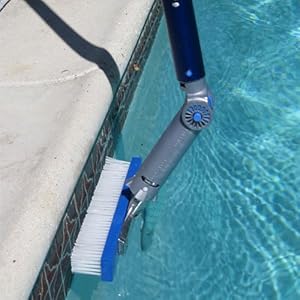 swimming pole pool telescoping