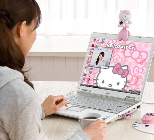 Cover image : ハローキティ キティ形WEBカメラ