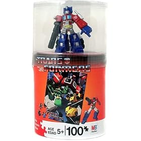 Transformers 100-Piece Puzzle with BONUS Figure