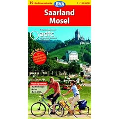 ADFC Radtourenkarten : Saarland/Mosel