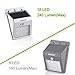 240Lumens Max Solar Lights, Hallomall Bigger and Brighter 12LED Outdoor Solar Motion Sensor Lights, Diamond Lampshade - SCREW/STICK - For Patio Deck Yard Garden Outside Wall - 2 Modes