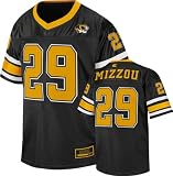 Missouri Tigers Youth Black Stadium Football Jersey