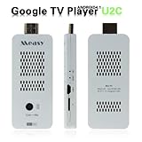 Measy U2C TV Dongle TV BOX RK3066 Dual Core 1G/8G Built-in 2.0MP Camera & Mic with BT AV Output White