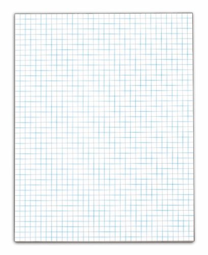 TOPS Quadrille Pad - 8.5 x 11 Inches - 4 Squares per Inch - 20 Pound Stock - 50 Sheets - White (33041) Image TOPS Quadrille Pad - 8.5 x 11 Inches - 4 Squares per Inch - 20 Pound Stock - 50 Sheets - White (33041)