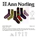 Ann Norling: Adult Basic- Socks- Knitting Pattern for 3 Gauges, Pattern No. 12